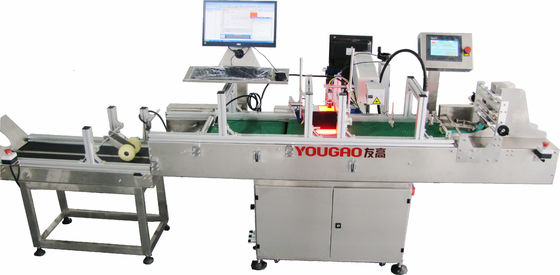 40m min System wizualnej inspekcji Yougao z wykrywaniem i odrzuceniem produktu