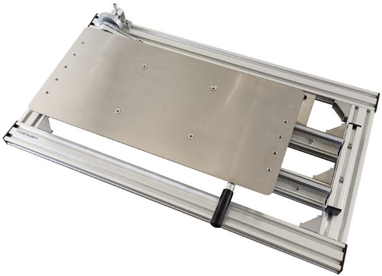 520mm*250mm*100mm Stolik przesuwny do kodowania regulowany z uchwytem drukarki