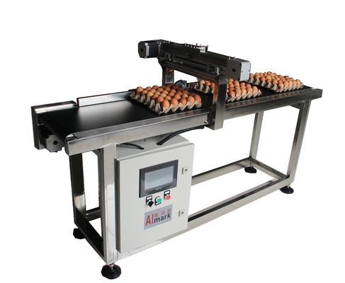 E5 Step Motor Lubing Egg Coding Conveyor Belt z systemem osi X